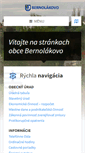 Mobile Screenshot of bernolakovo.sk